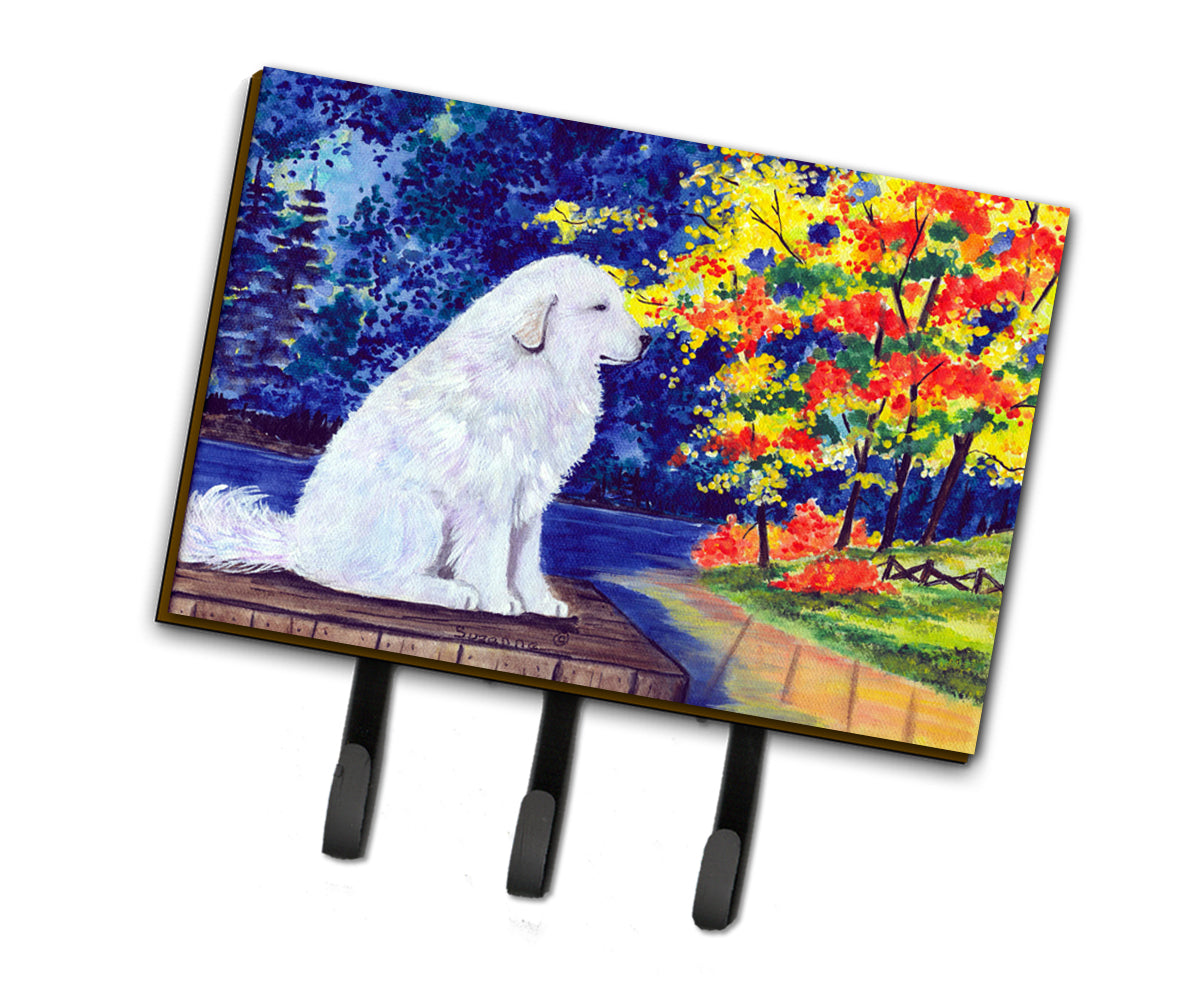 Great Pyrenees Leash Holder or Key Hook  the-store.com.