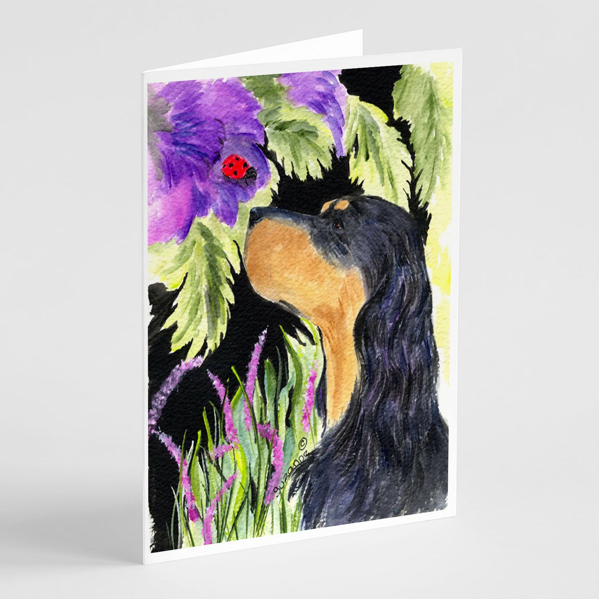 Buy this Gordon Setter Greeting Cards and Envelopes Pack of 8