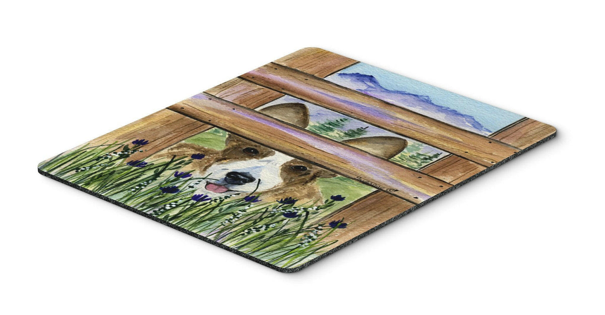 Corgi Mouse Pad / Hot Pad / Trivet by Caroline&#39;s Treasures