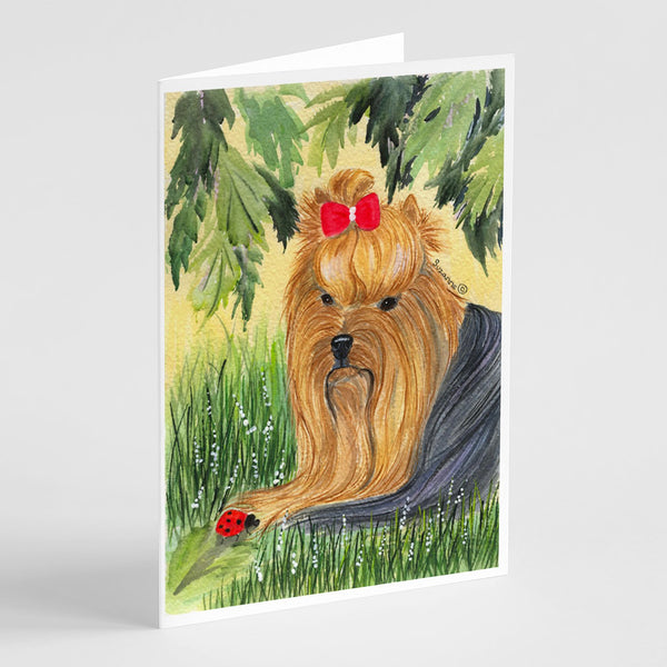 Buy this Yorkie Greeting Cards and Envelopes Pack of 8