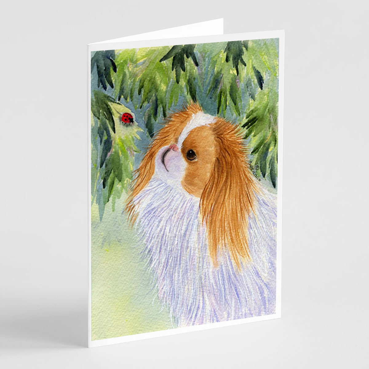 Buy this Japanese Chin Greeting Cards and Envelopes Pack of 8