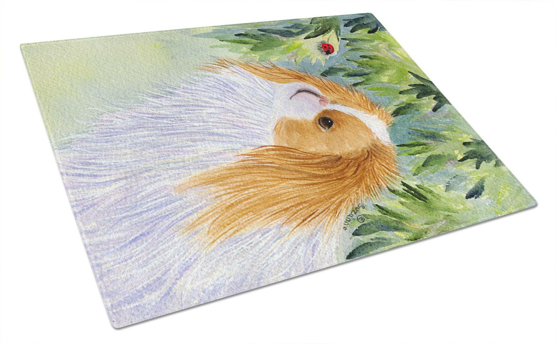 Japanese Chin Glass Cutting Board Large by Caroline's Treasures