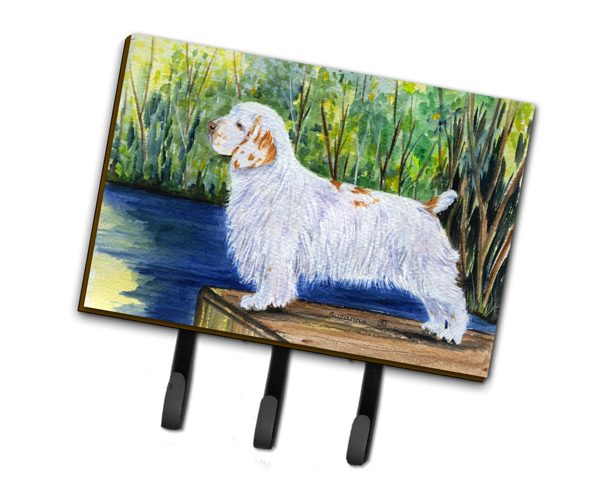Clumber Spaniel Leash Holder or Key Hook  the-store.com.
