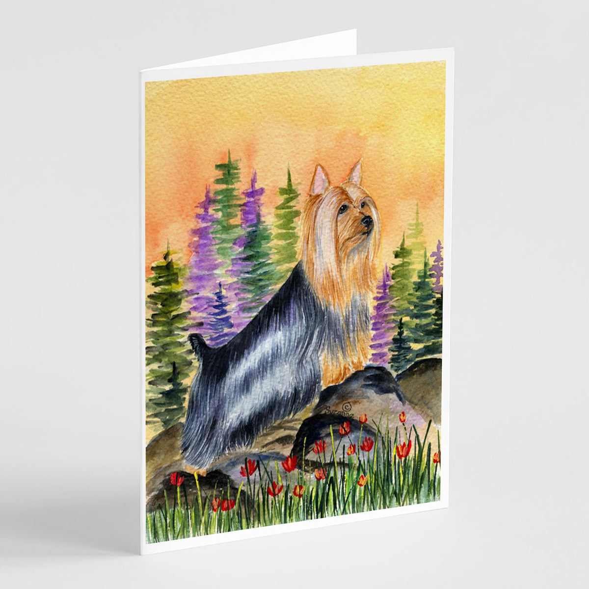Buy this Silky Terrier Greeting Cards and Envelopes Pack of 8