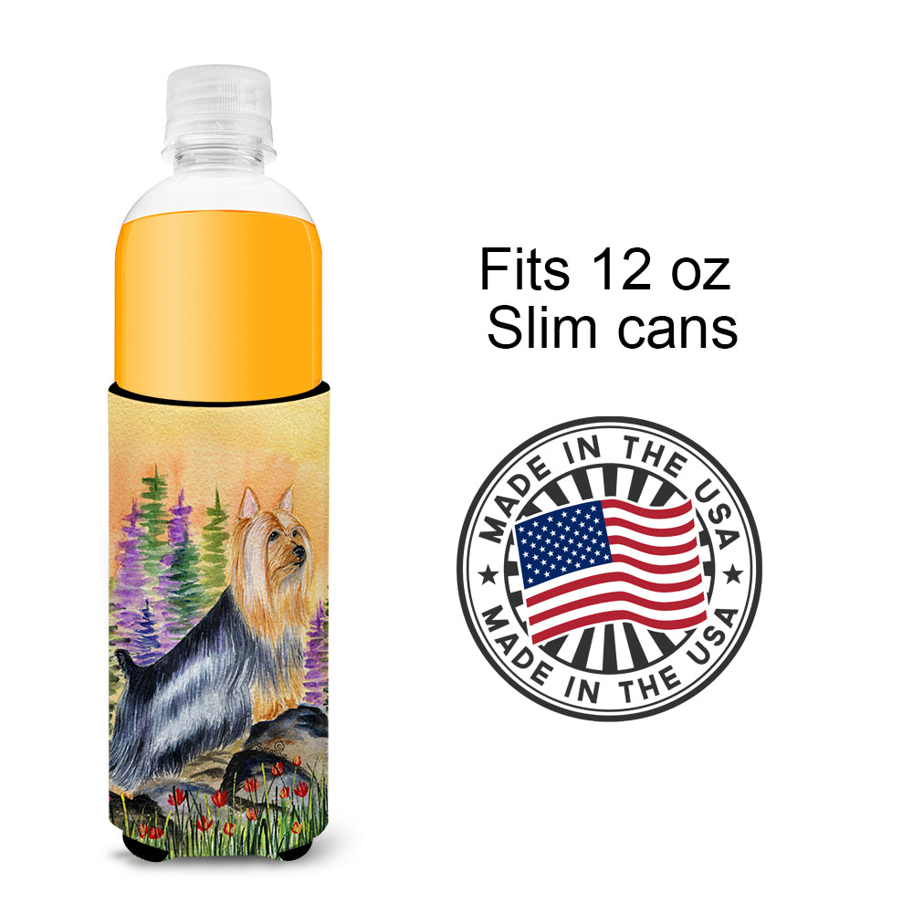 Silky Terrier Ultra Beverage Insulators for slim cans SS8262MUK.