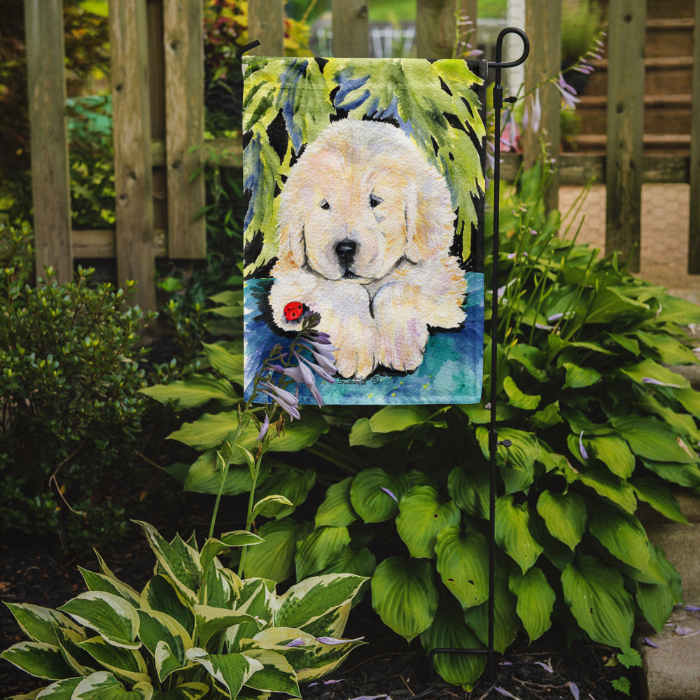 Caroline's Treasures Golden Retriever Garden Flag – Decorative Outdoor Yard Flag