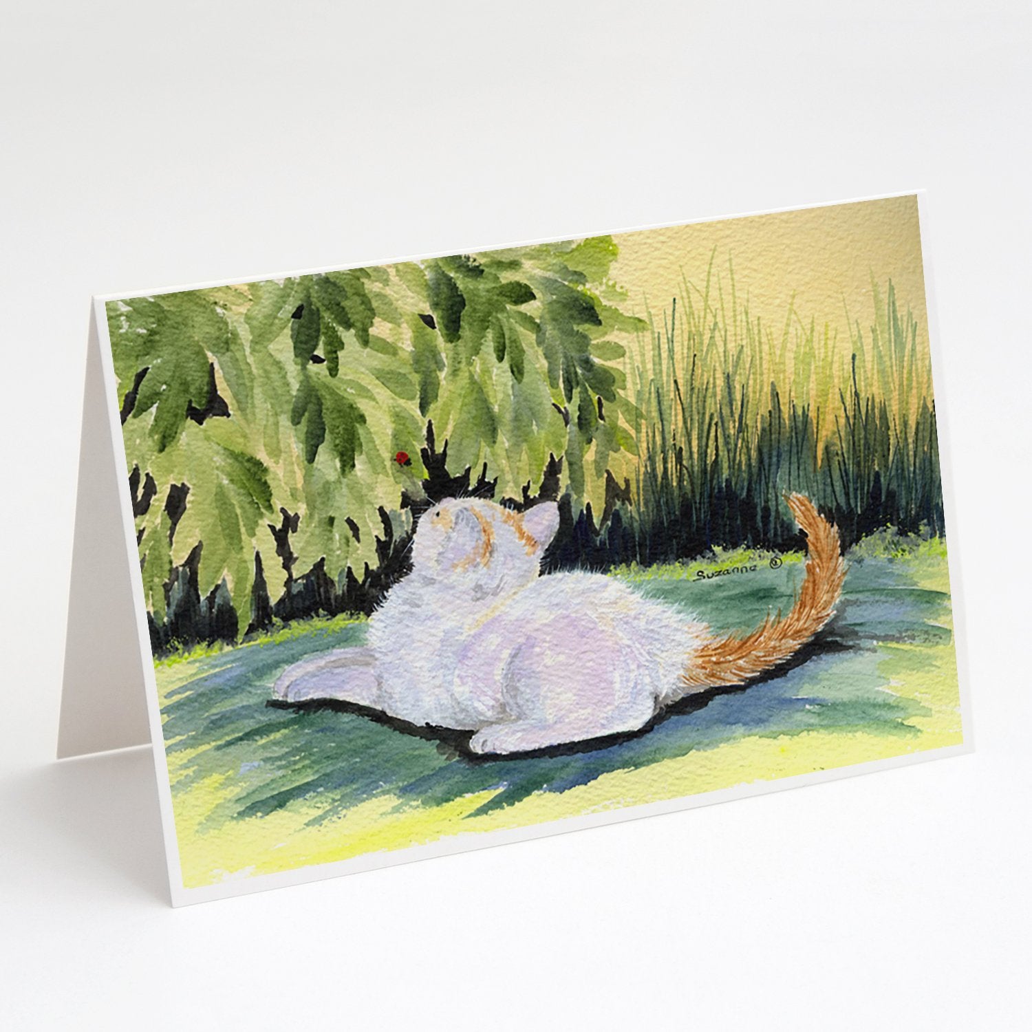 Buy this Cat Greeting Cards and Envelopes Pack of 8