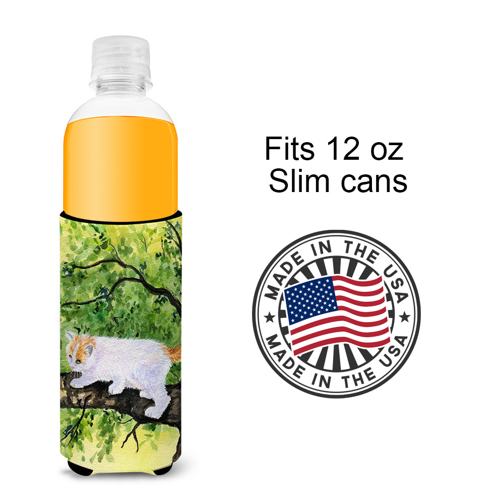 Cat - Turkish Van Ultra Beverage Insulators for slim cans SS8277MUK.