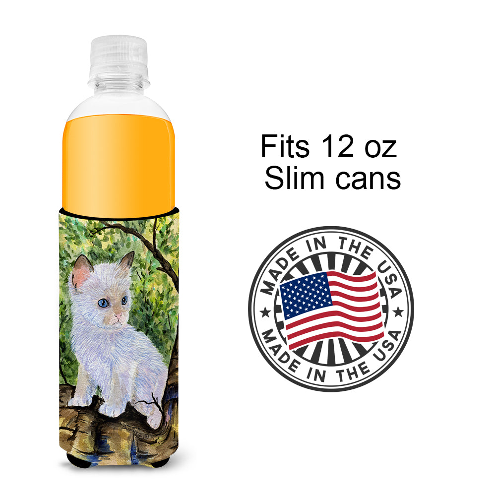 Cat - Ragdoll Ultra Beverage Insulators for slim cans SS8279MUK.