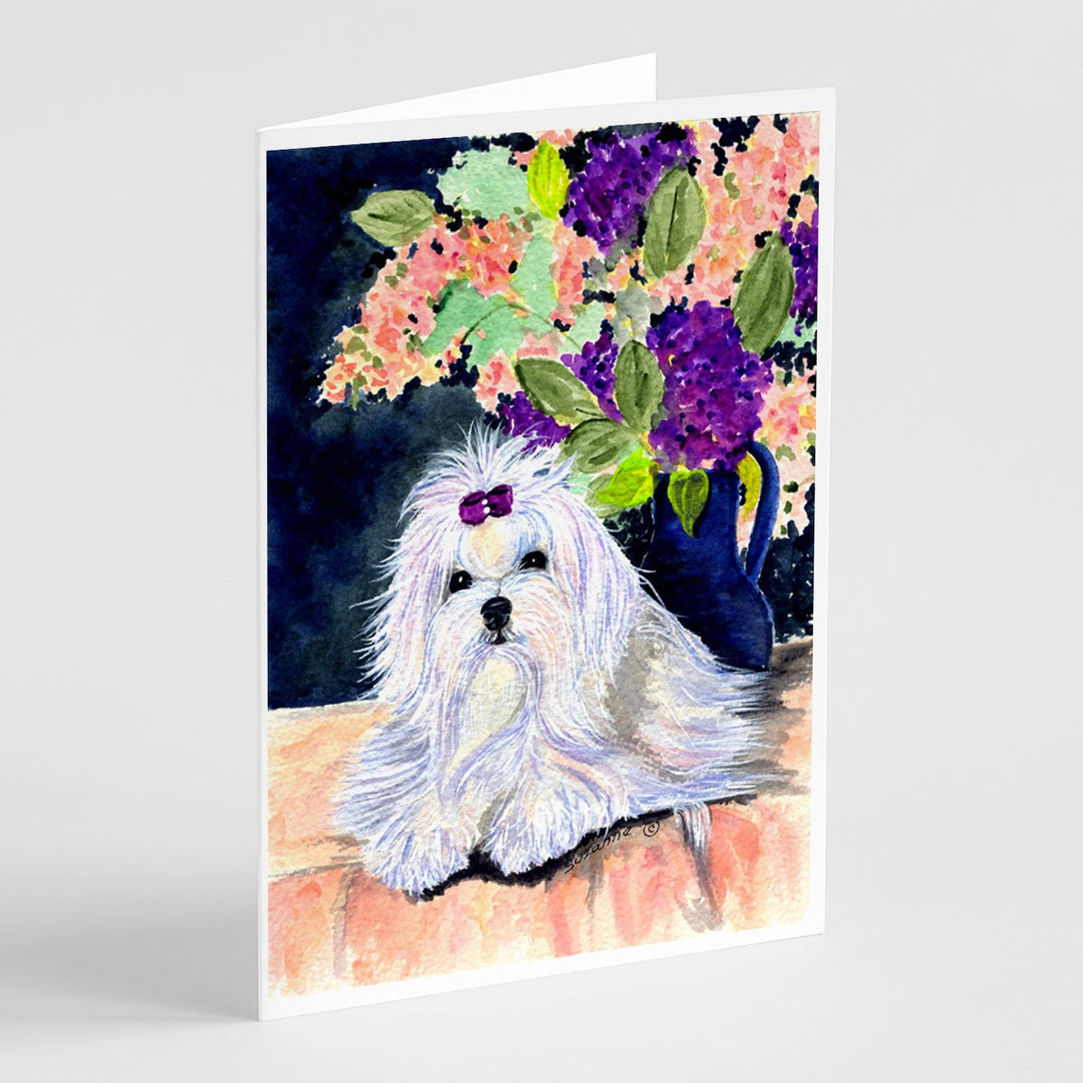 Buy this Maltese Greeting Cards and Envelopes Pack of 8