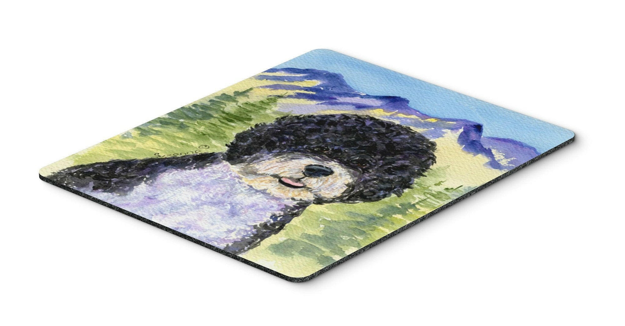 Portuguese Water Dog Mouse Pad / Hot Pad / Trivet by Caroline's Treasures