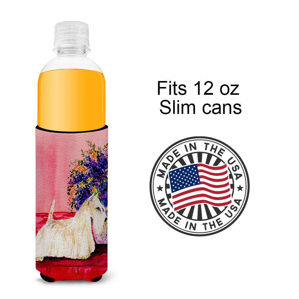 Scottish Terrier Ultra Beverage Insulators for slim cans SS8306MUK
