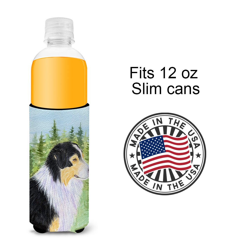 Australian Shepherd Ultra Beverage Insulators for slim cans SS8316MUK