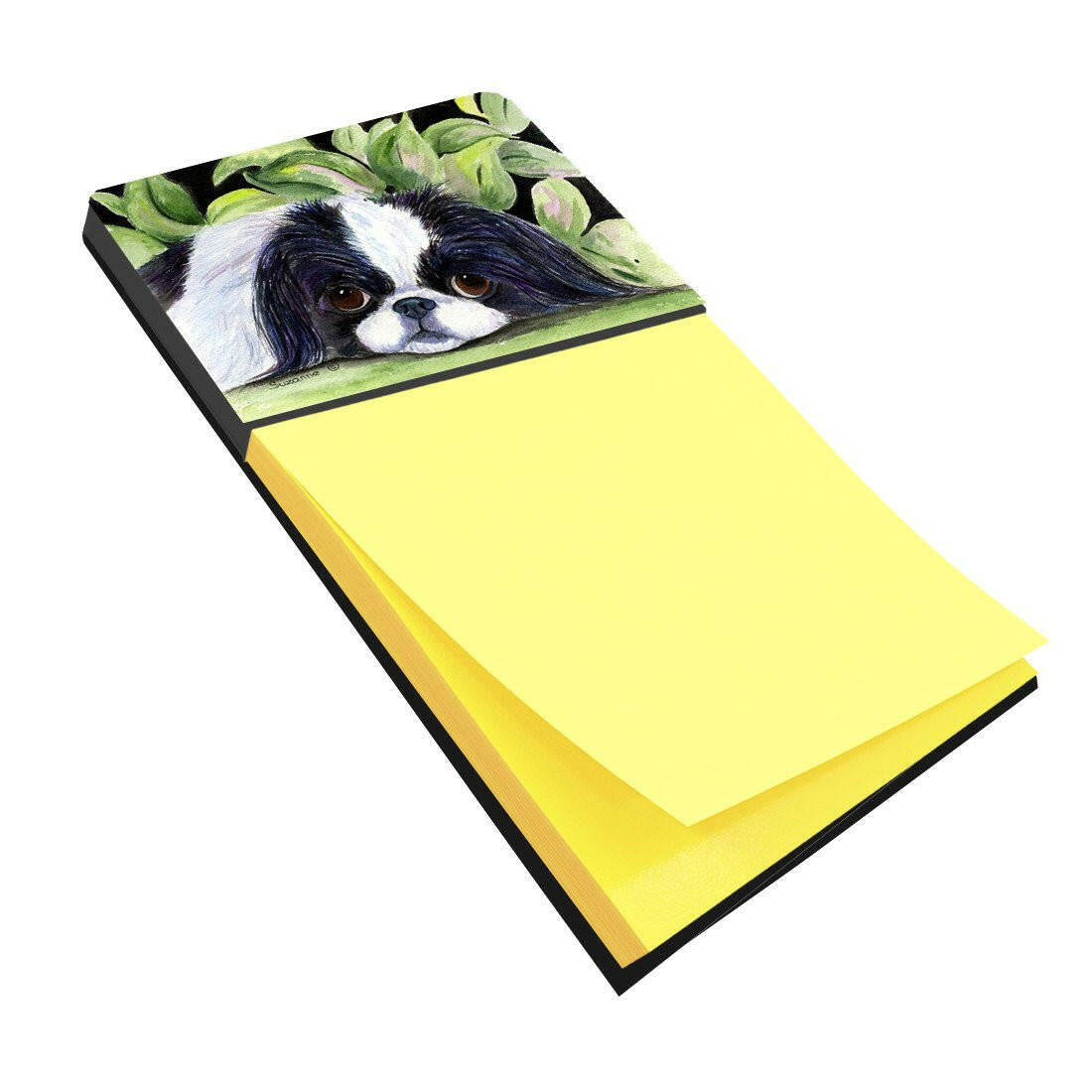 Japanese Chin Refiillable Sticky Note Holder or Postit Note Dispenser SS8322SN by Caroline's Treasures