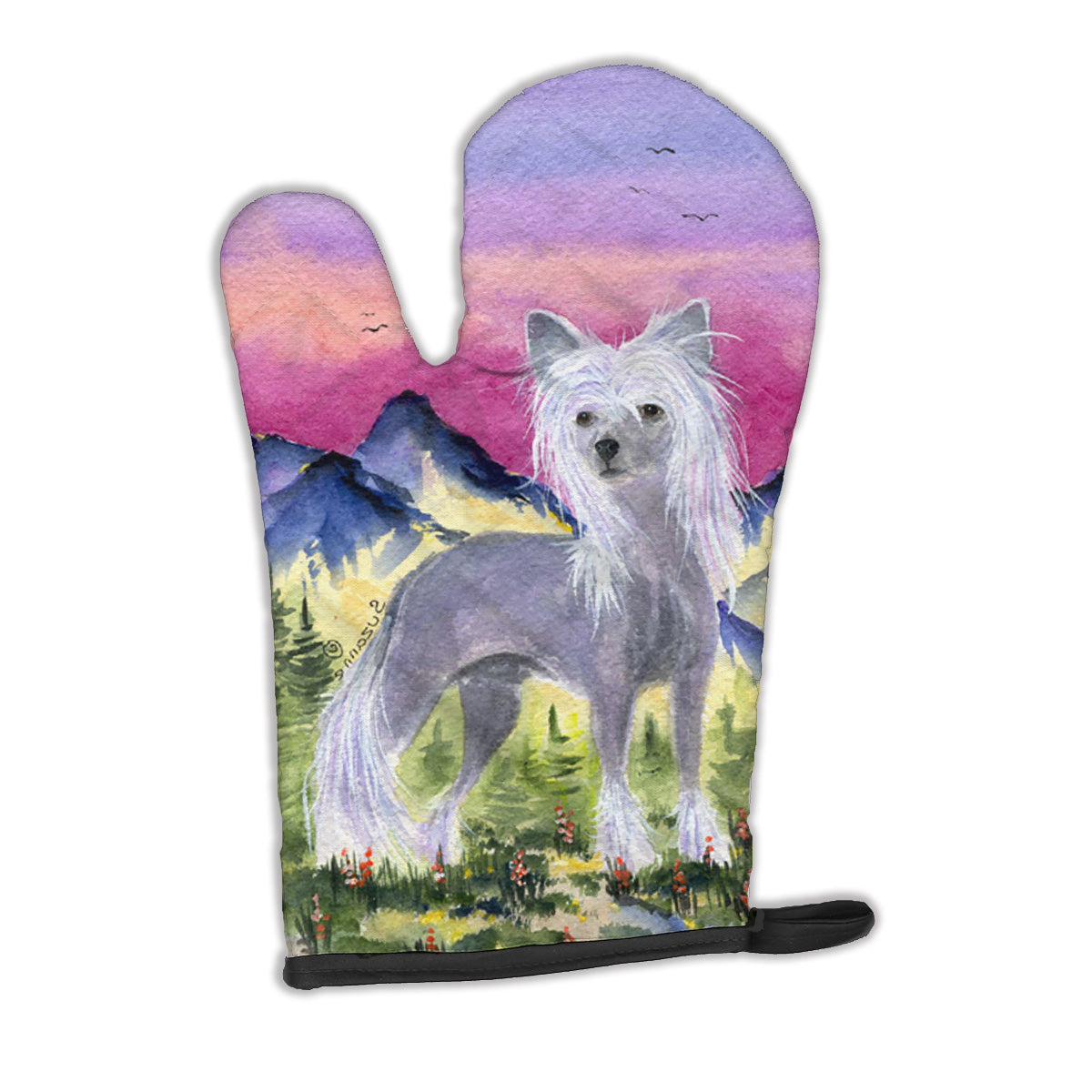 Chinese Crested Oven Mitt SS8326OVMT