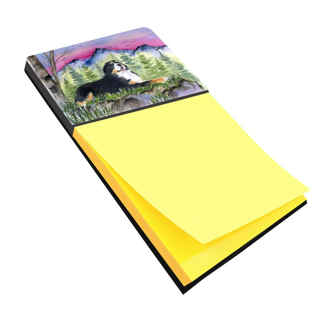 Bernese Mountain Dog Refiillable Sticky Note Holder or Postit Note Dispenser SS8332SN by Caroline's Treasures