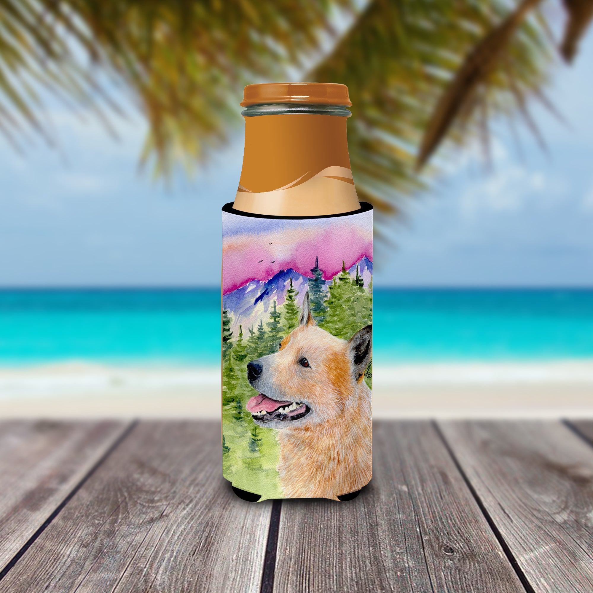 Australian Cattle Dog Ultra Beverage Insulators for slim cans SS8335MUK