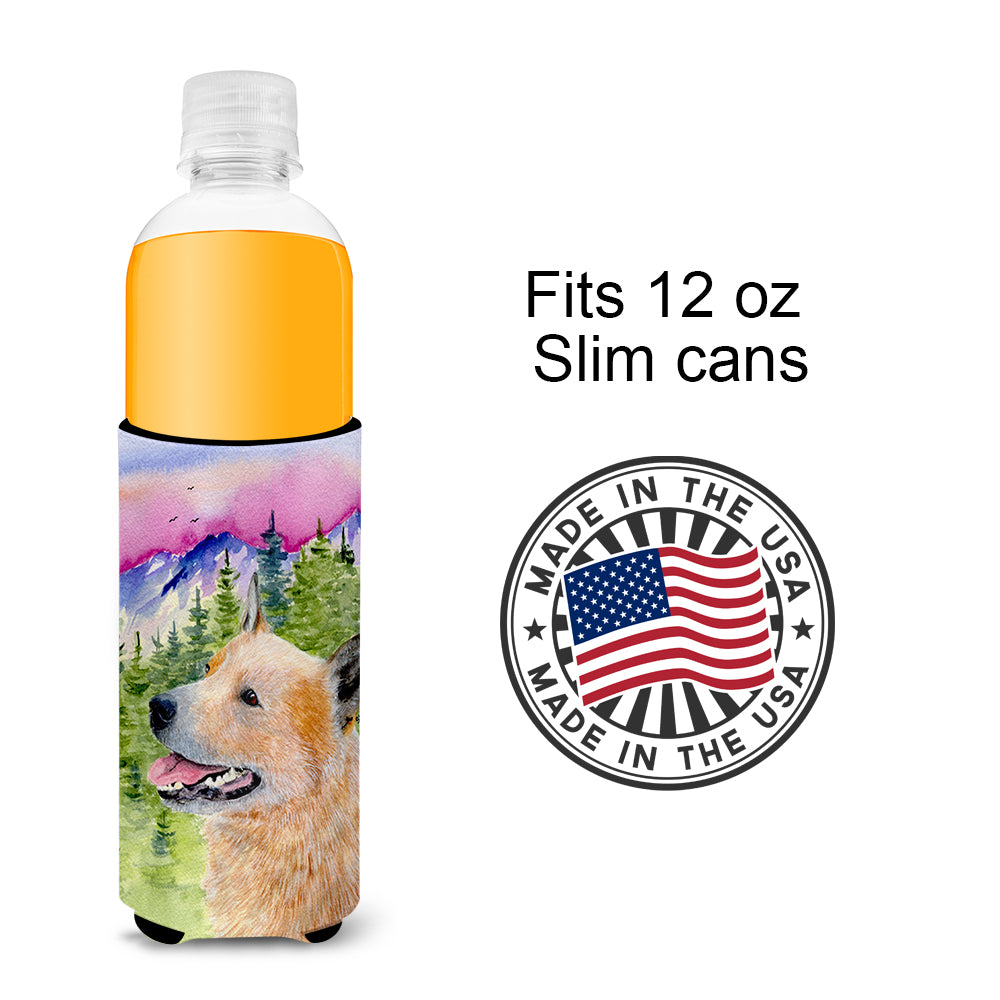 Australian Cattle Dog Ultra Beverage Insulators for slim cans SS8335MUK.