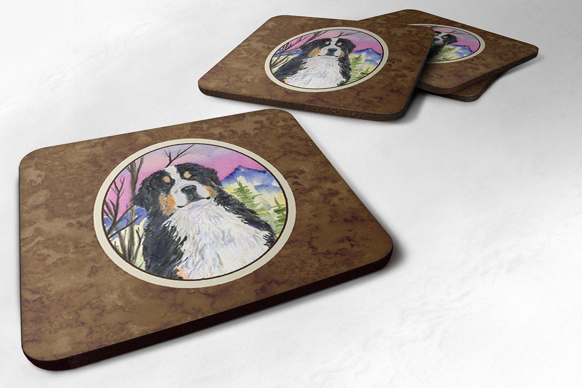 Set of 4 Bernese Mountain Dog Foam Coasters - the-store.com