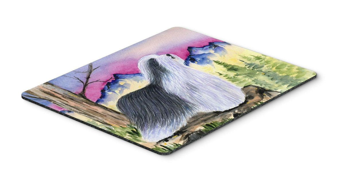 Bearded Collie Mouse Pad / Hot Pad / Trivet by Caroline&#39;s Treasures