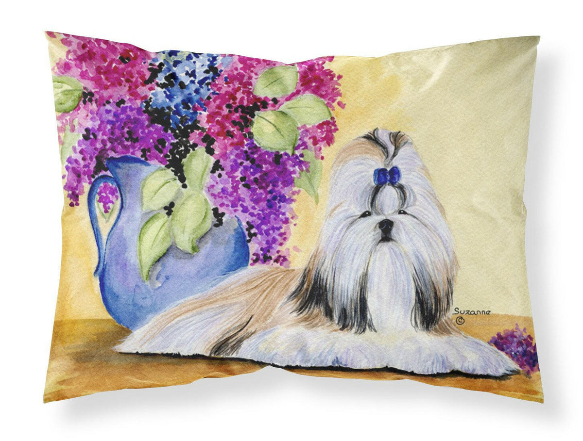Shih Tzu Moisture wicking Fabric standard pillowcase by Caroline&#39;s Treasures