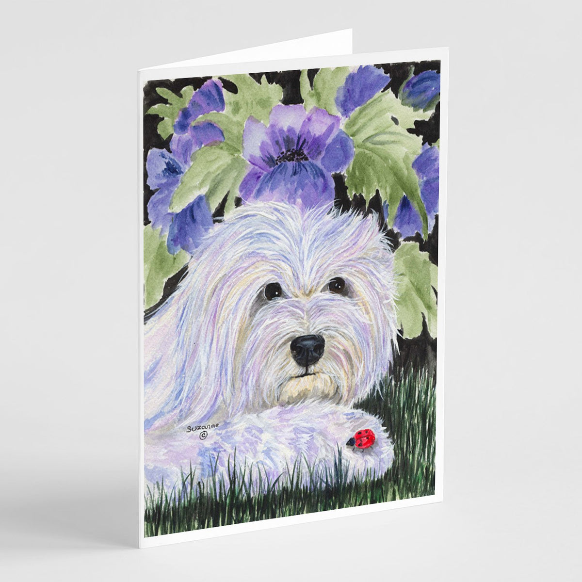 Buy this Coton de Tulear Greeting Cards and Envelopes Pack of 8