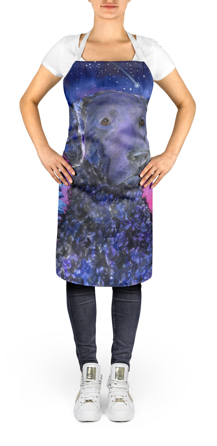 Starry Night Curly Coated Retriever Apron - the-store.com