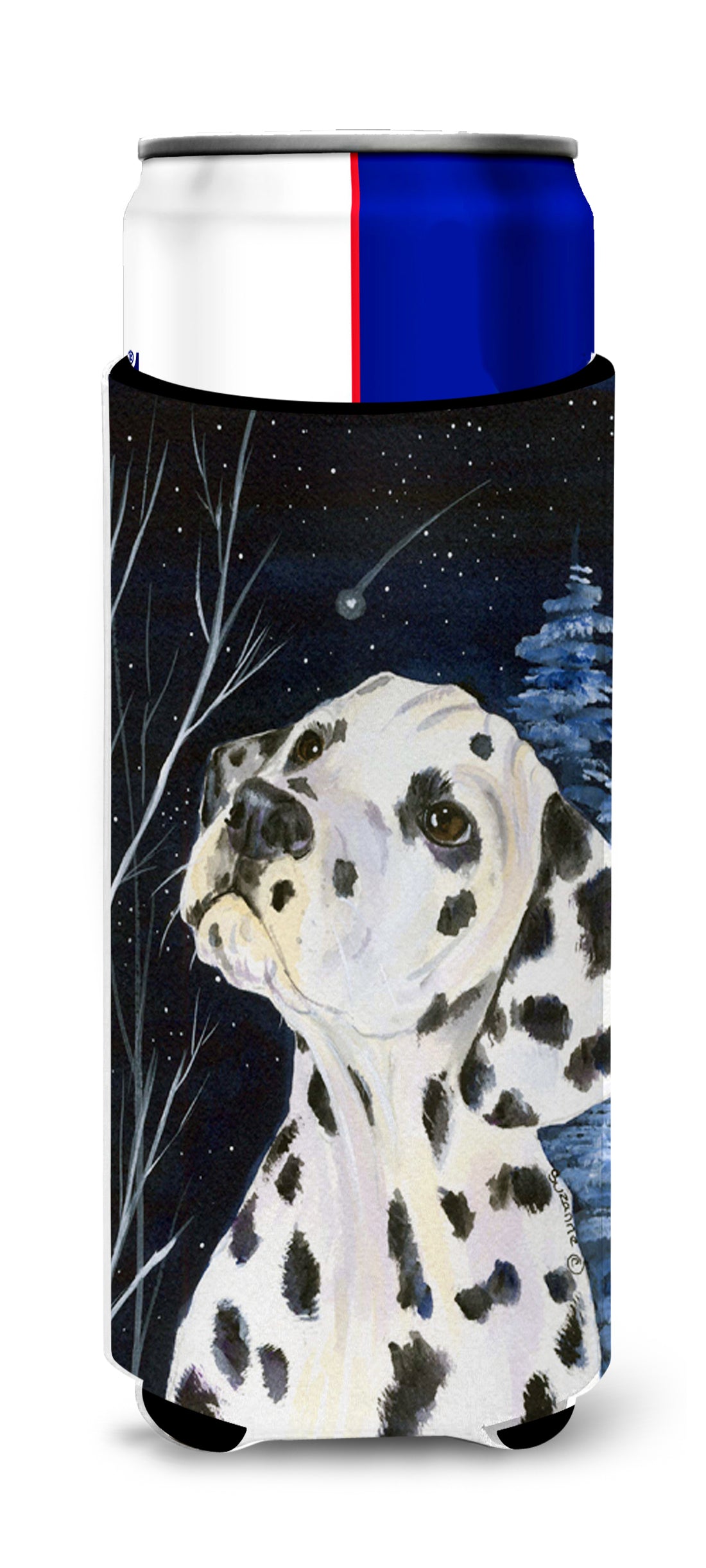 Starry Night Dalmatian Ultra Beverage Insulators for slim cans SS8370MUK