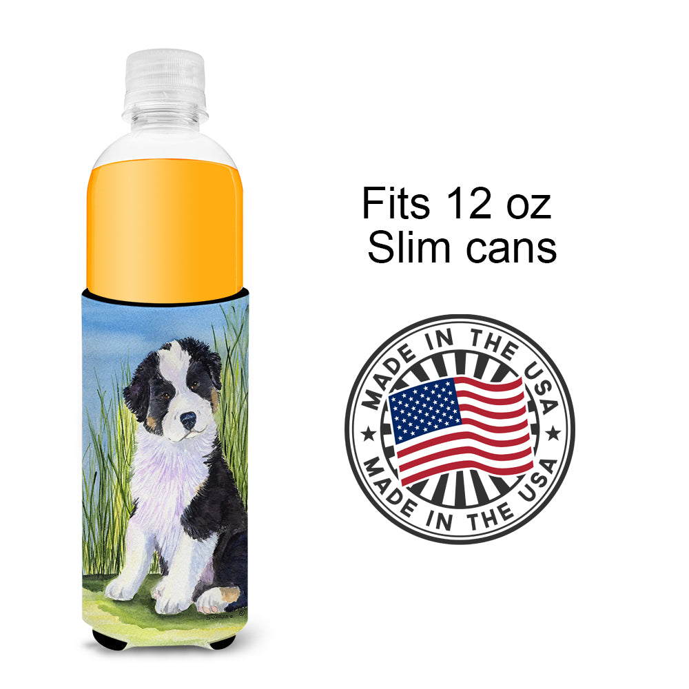 Australian Shepherd Ultra Beverage Insulators for slim cans SS8372MUK.