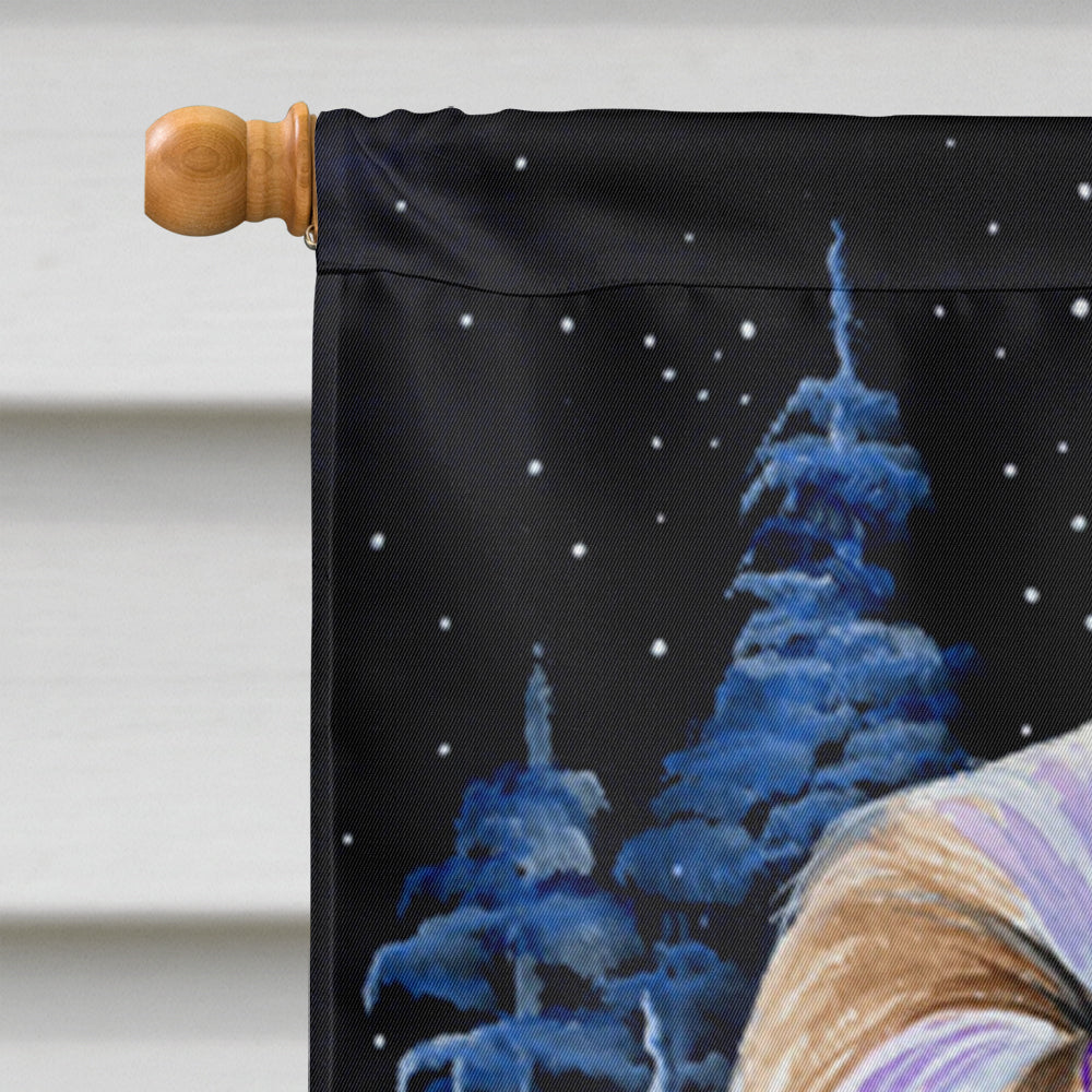 Starry Night Shih Tzu Flag Canvas House Size  the-store.com.