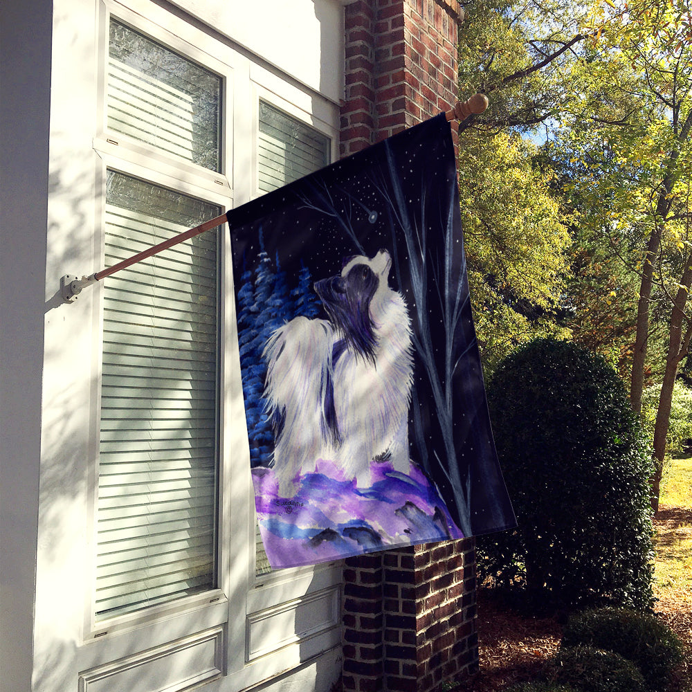 Starry Night Papillon Flag Canvas House Size  the-store.com.