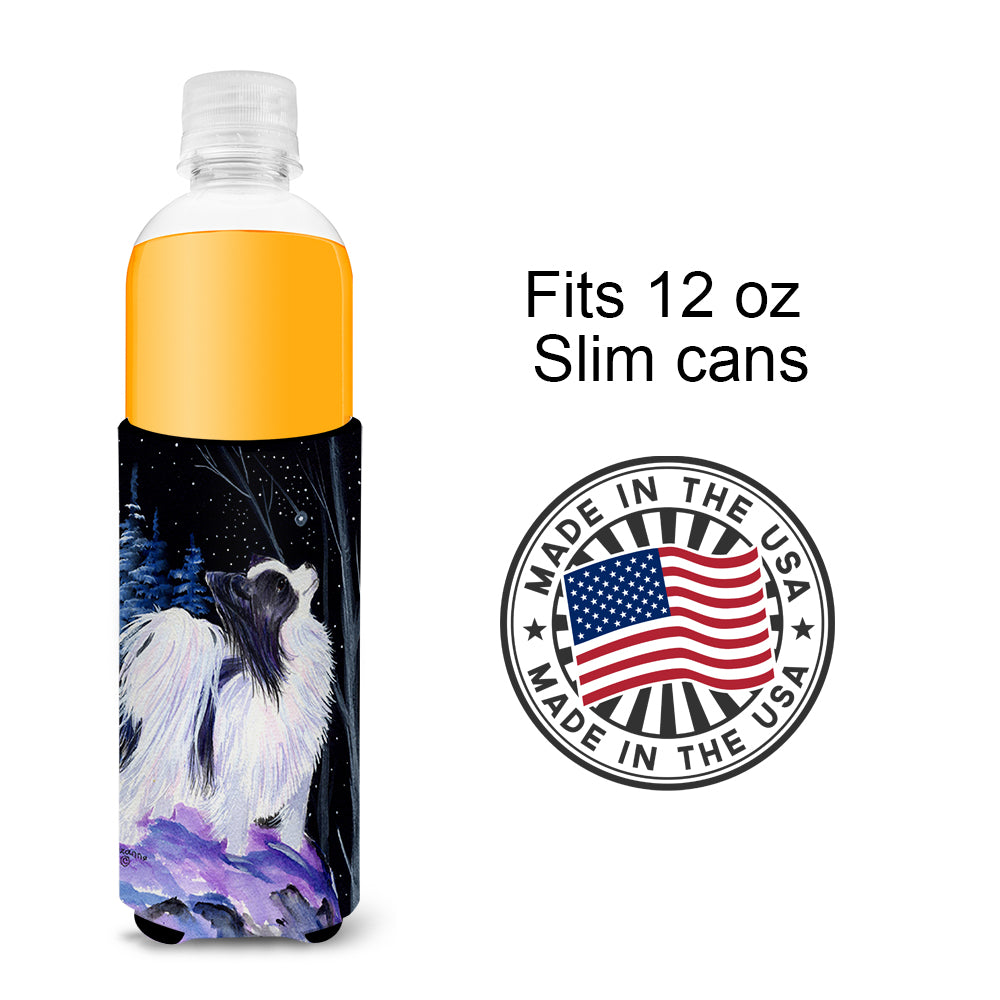 Starry Night Papillon Ultra Beverage Insulators for slim cans SS8383MUK.