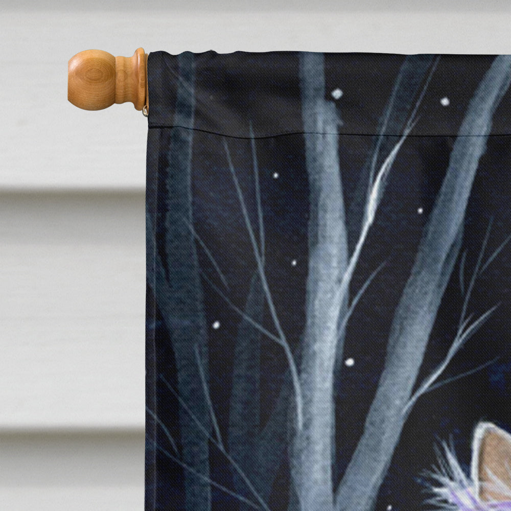 Starry Night Chinese Crested Flag Canvas House Size  the-store.com.