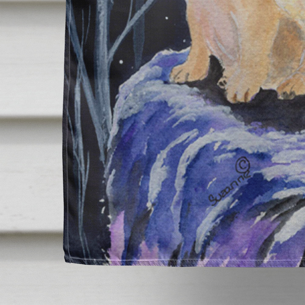 Starry Night French Bulldog Flag Canvas House Size  the-store.com.