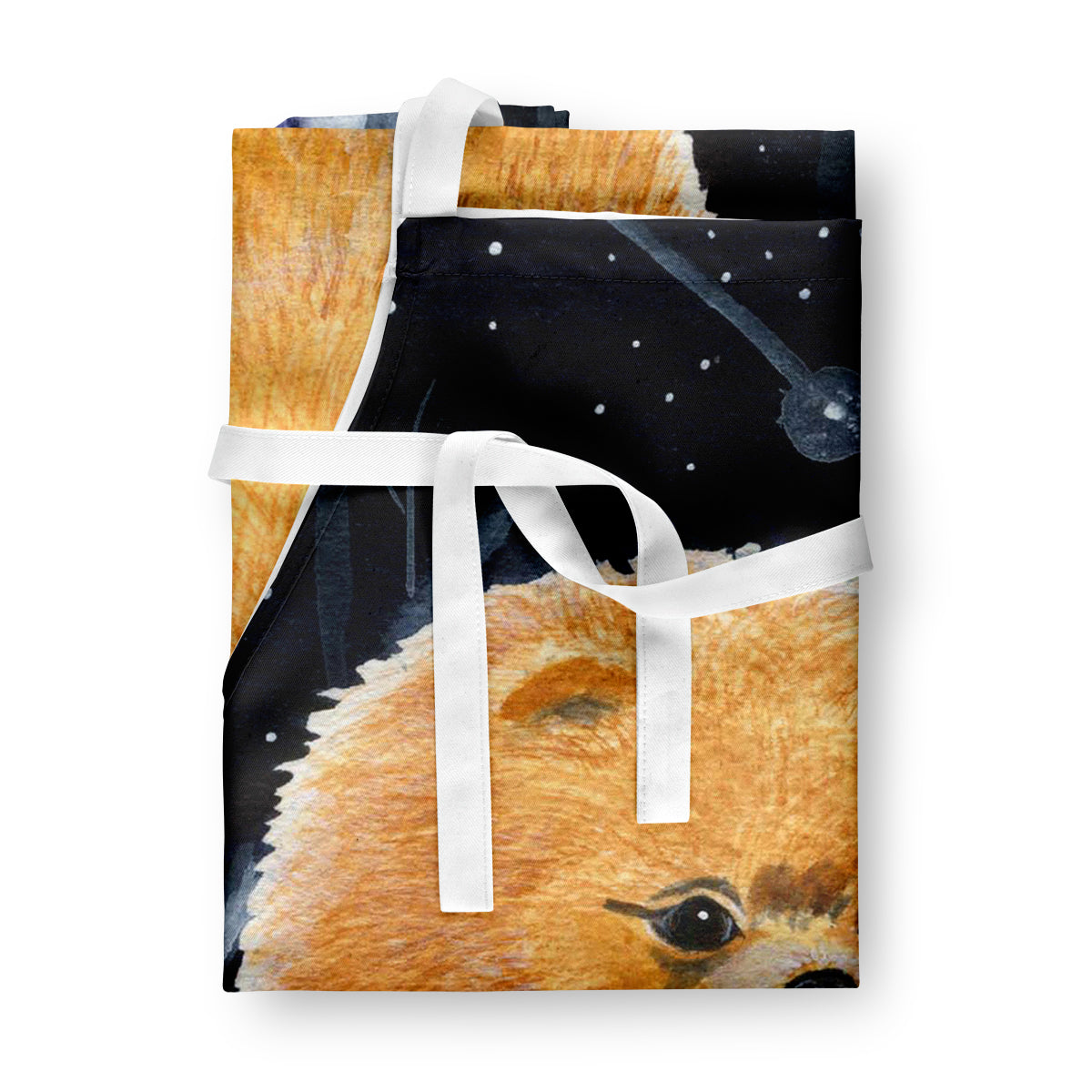 Starry Night Pomeranian Apron - the-store.com