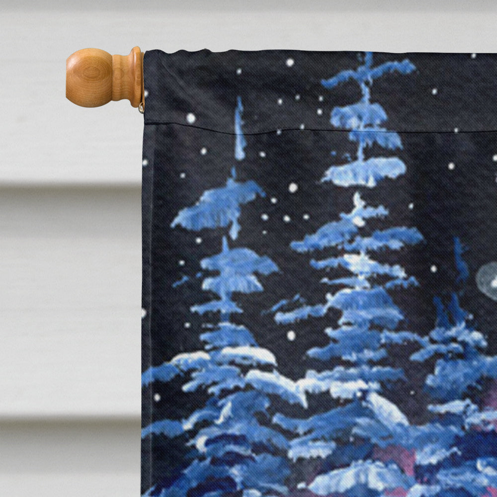 Starry Night Cane Corso Flag Canvas House Size