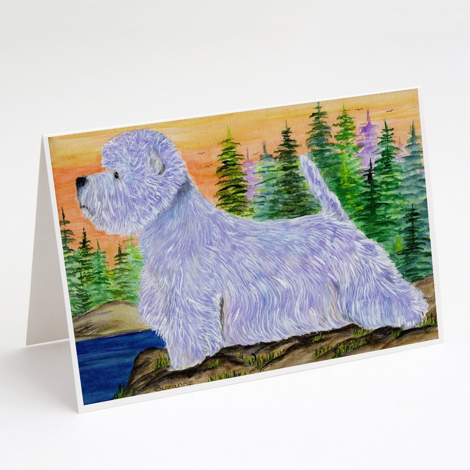 Buy this Westie Greeting Cards and Envelopes Pack of 8