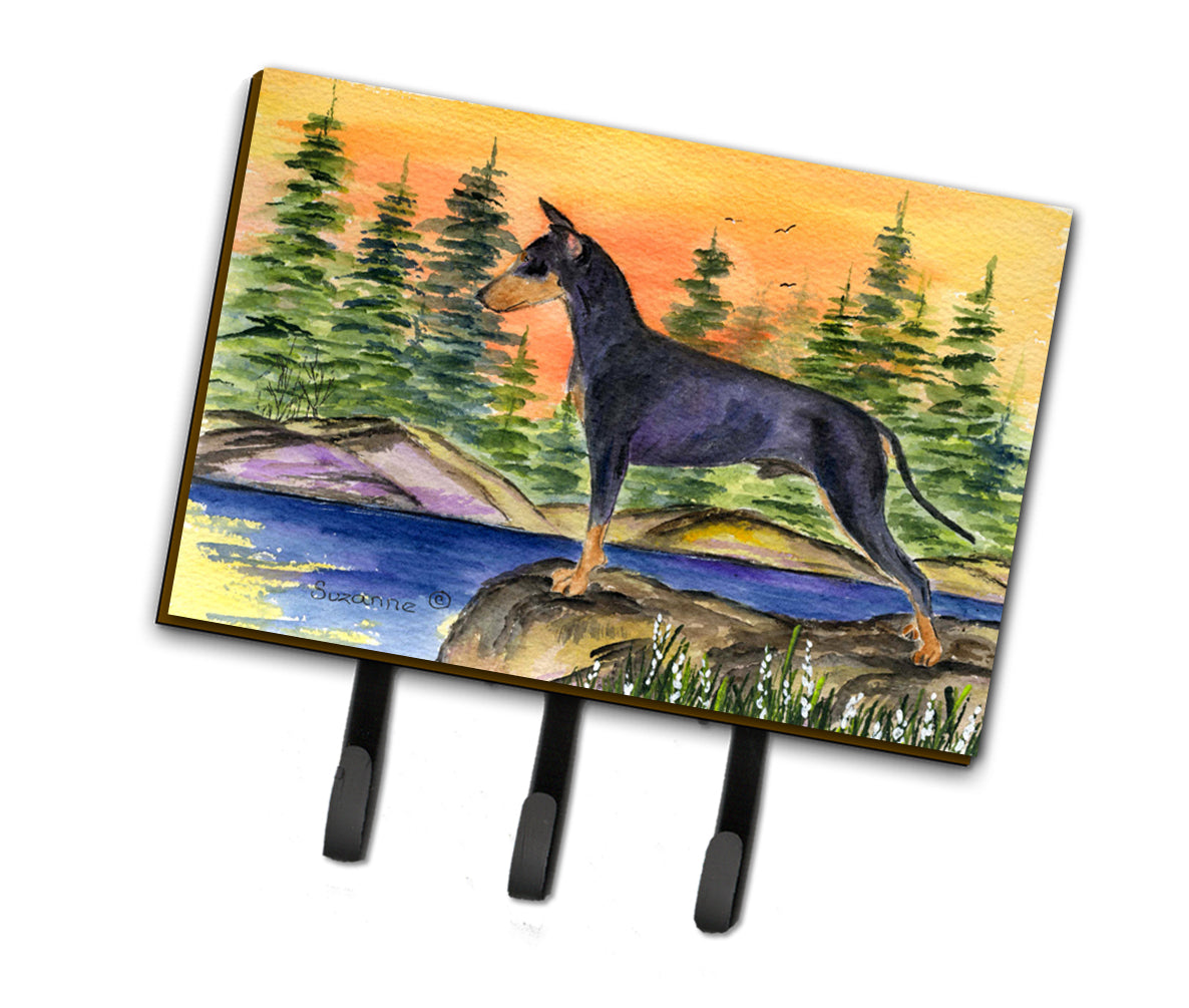 Manchester Terrier Leash Holder or Key Hook  the-store.com.