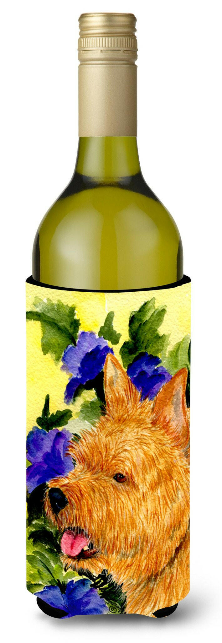 Norwich Terrier Wine Bottle Beverage Insulator Beverage Insulator Hugger SS8421LITERK by Caroline&#39;s Treasures