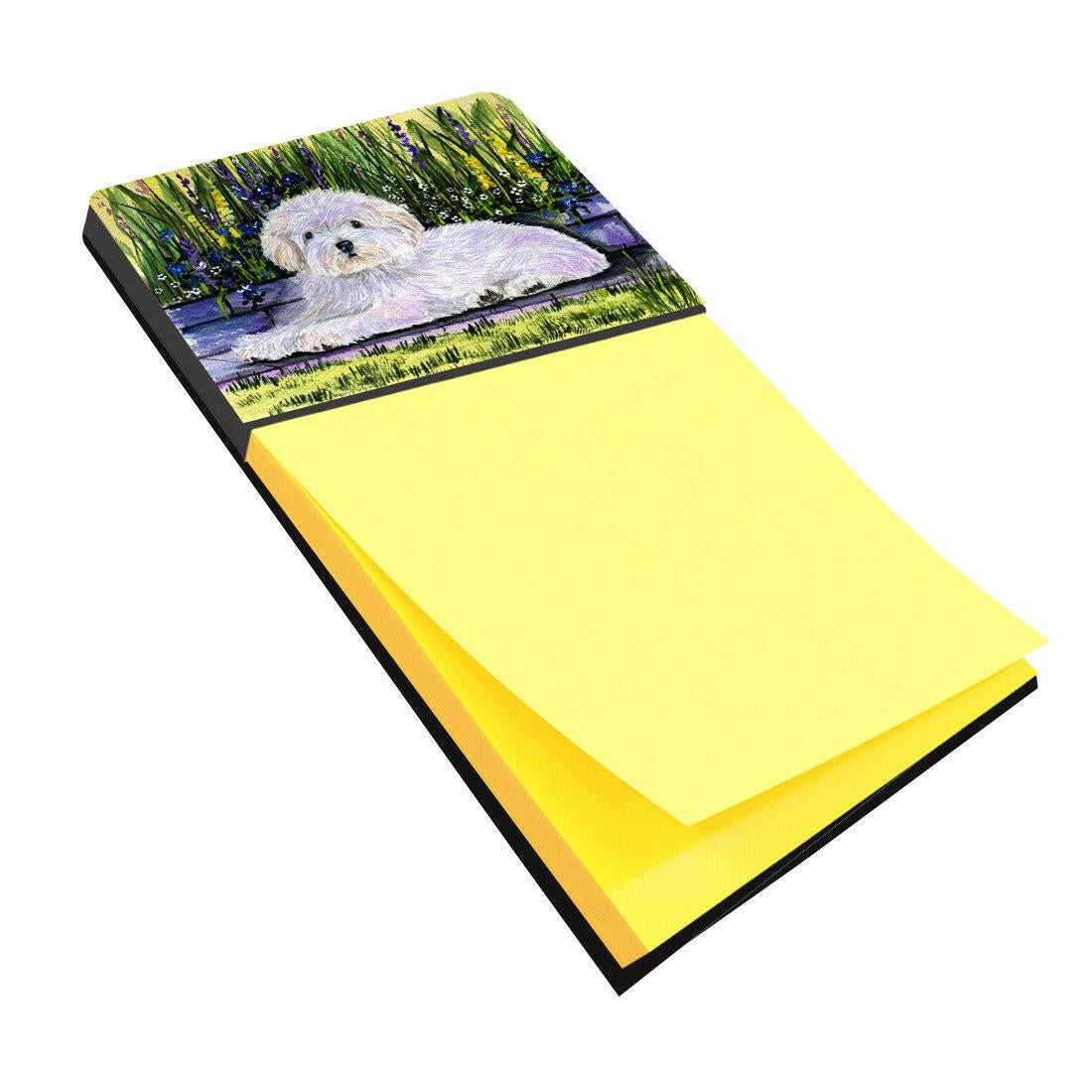 Coton de Tulear Refiillable Sticky Note Holder or Postit Note Dispenser SS8430SN by Caroline's Treasures