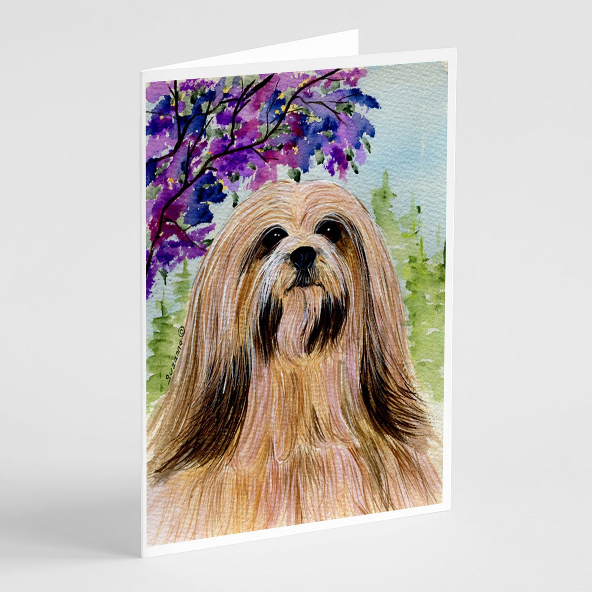 Buy this Lhasa Apso Greeting Cards and Envelopes Pack of 8