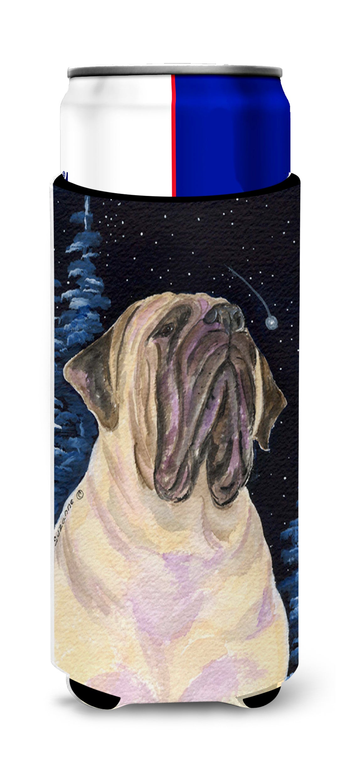 Starry Night Mastiff Ultra Beverage Isolateurs pour canettes minces SS8448MUK