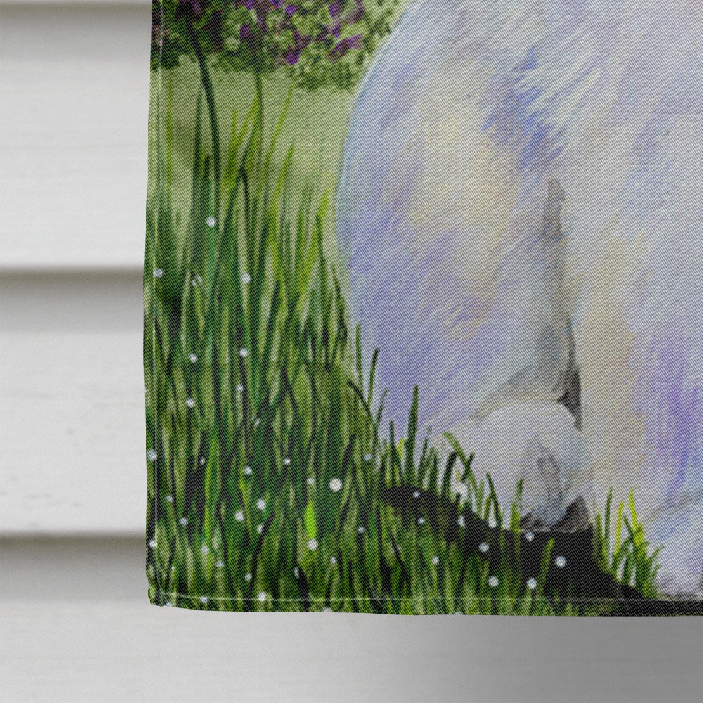 Great Pyrenees Flag Canvas House Size  the-store.com.