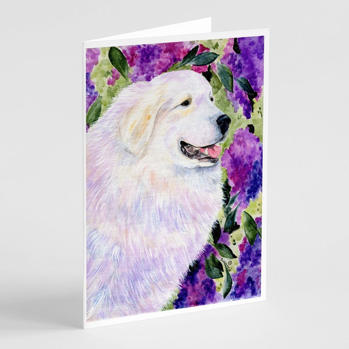 Buy this Great Pyrenees Greeting Cards and Envelopes Pack of 8
