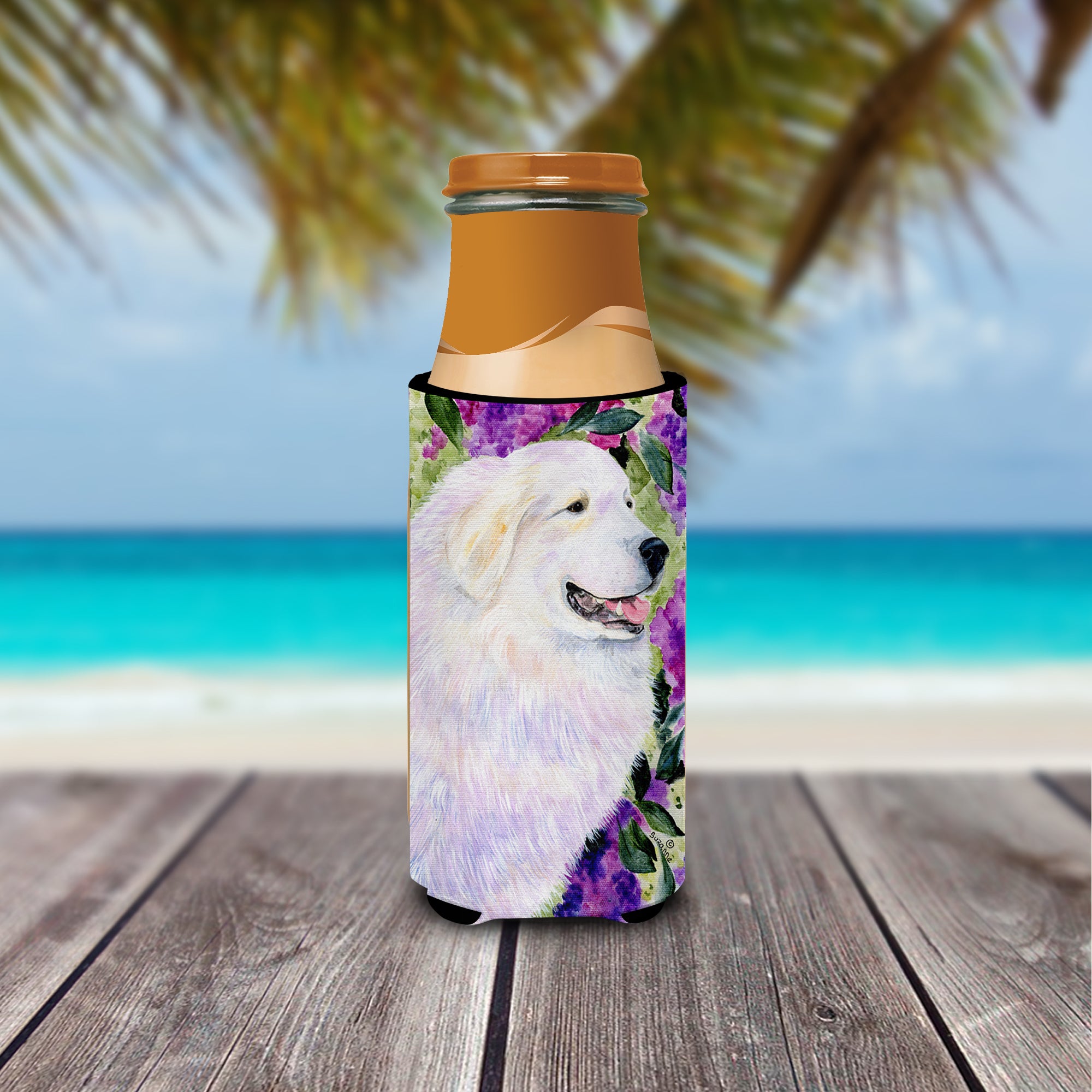 Great Pyrenees Ultra Beverage Insulators for slim cans SS8474MUK.