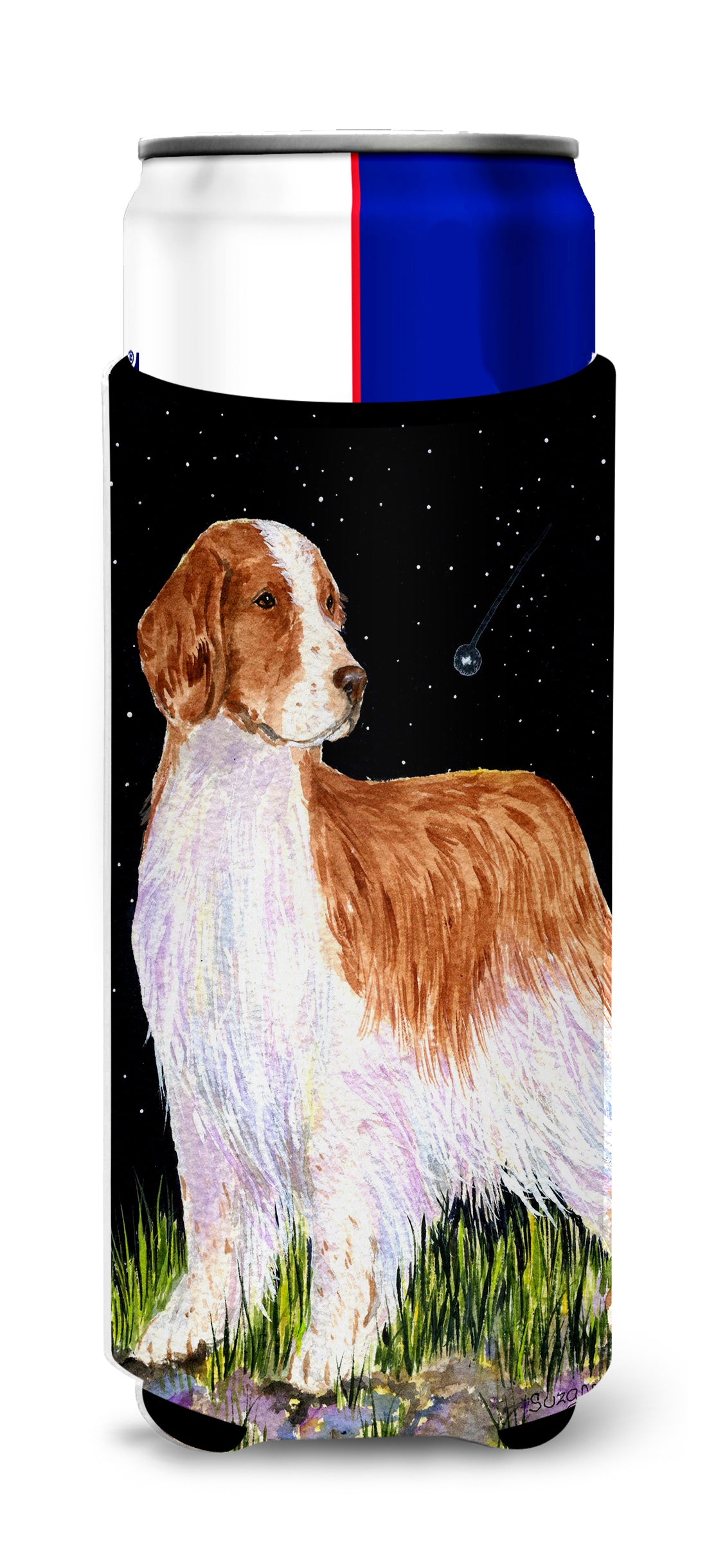 Starry Night Welsh Springer Spaniel Ultra Beverage Isolateurs pour canettes minces SS8482MUK