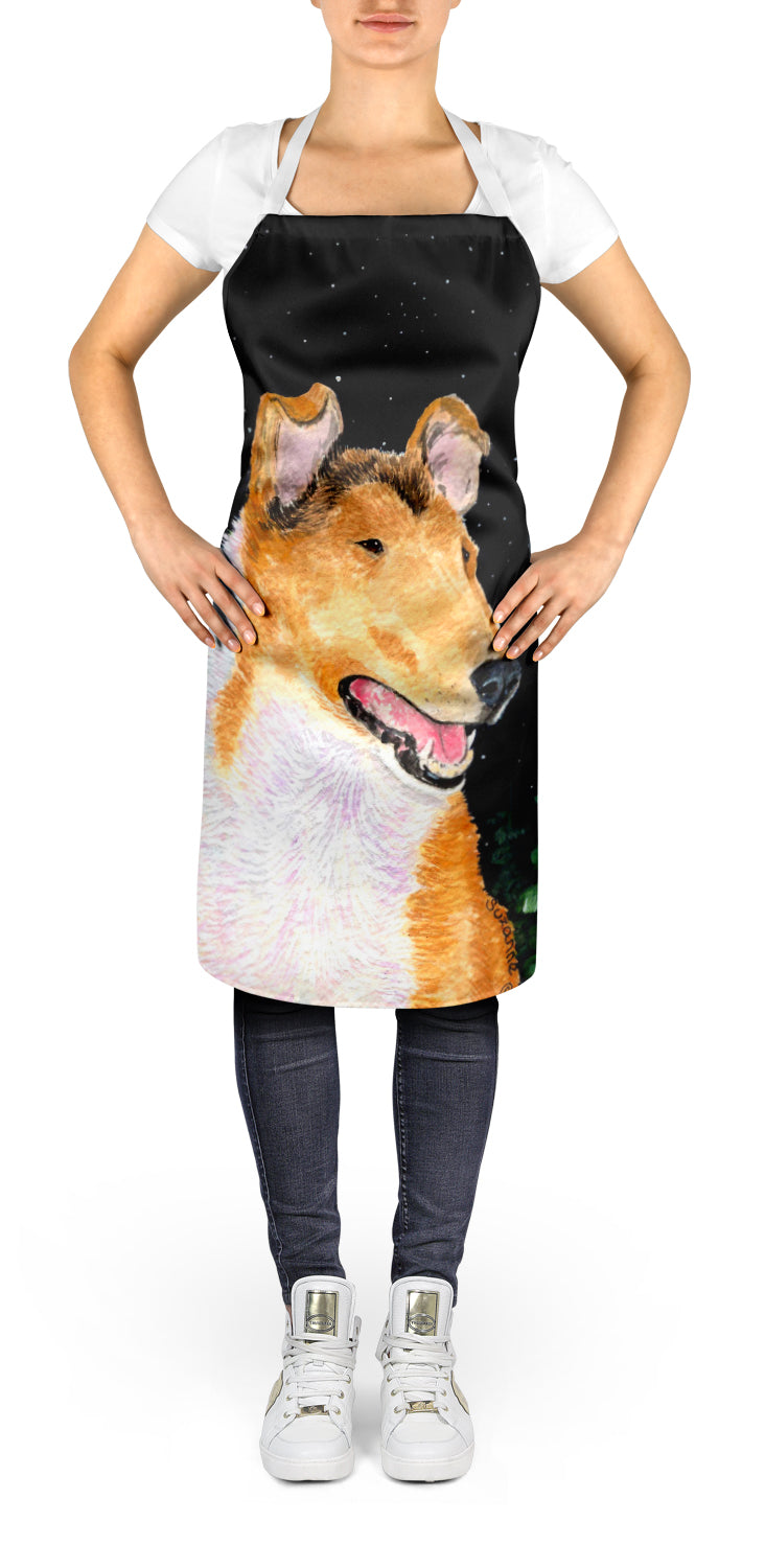 Starry Night Collie Smooth Apron - the-store.com