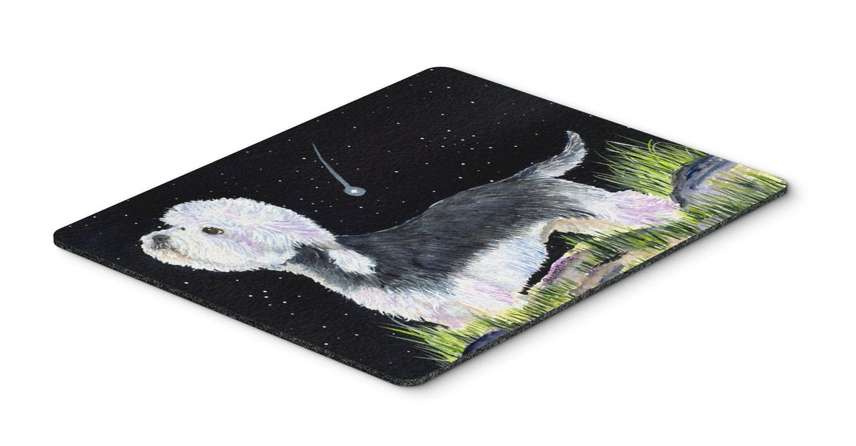 Starry Night Dandie Dinmont Terrier Mouse pad, hot pad, or trivet by Caroline&#39;s Treasures