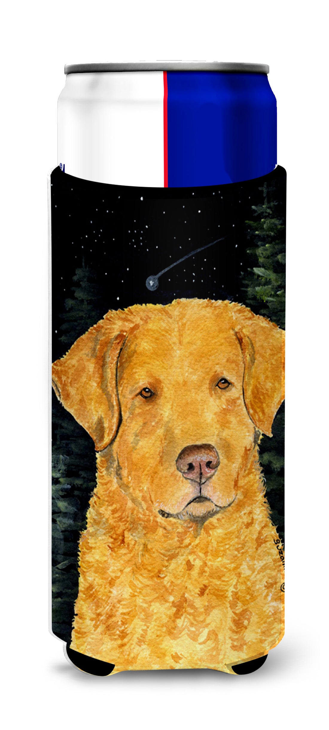 Starry Night Chesapeake Bay Retriever Ultra Beverage Isolateurs pour canettes minces SS8487MUK