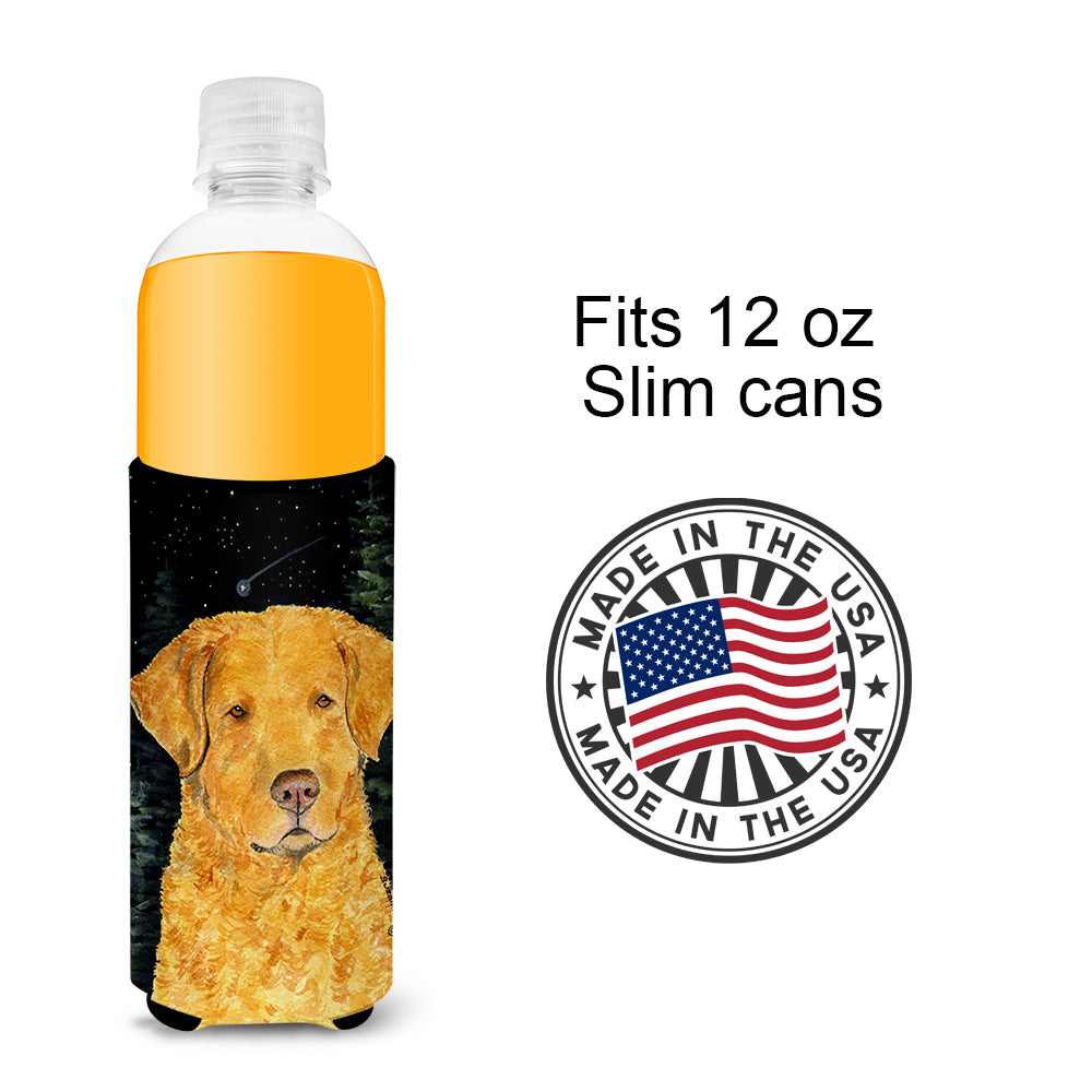 Starry Night Chesapeake Bay Retriever Ultra Beverage Insulators for slim cans SS8487MUK
